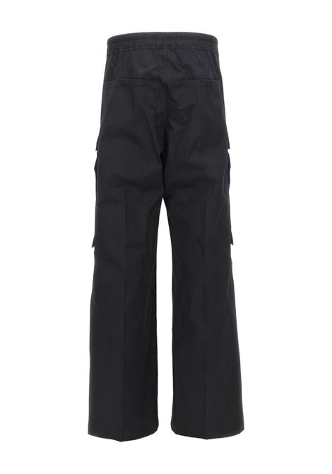 pantaloni cargobelas uomo neri RICK OWENS | RU01F2339 TE09